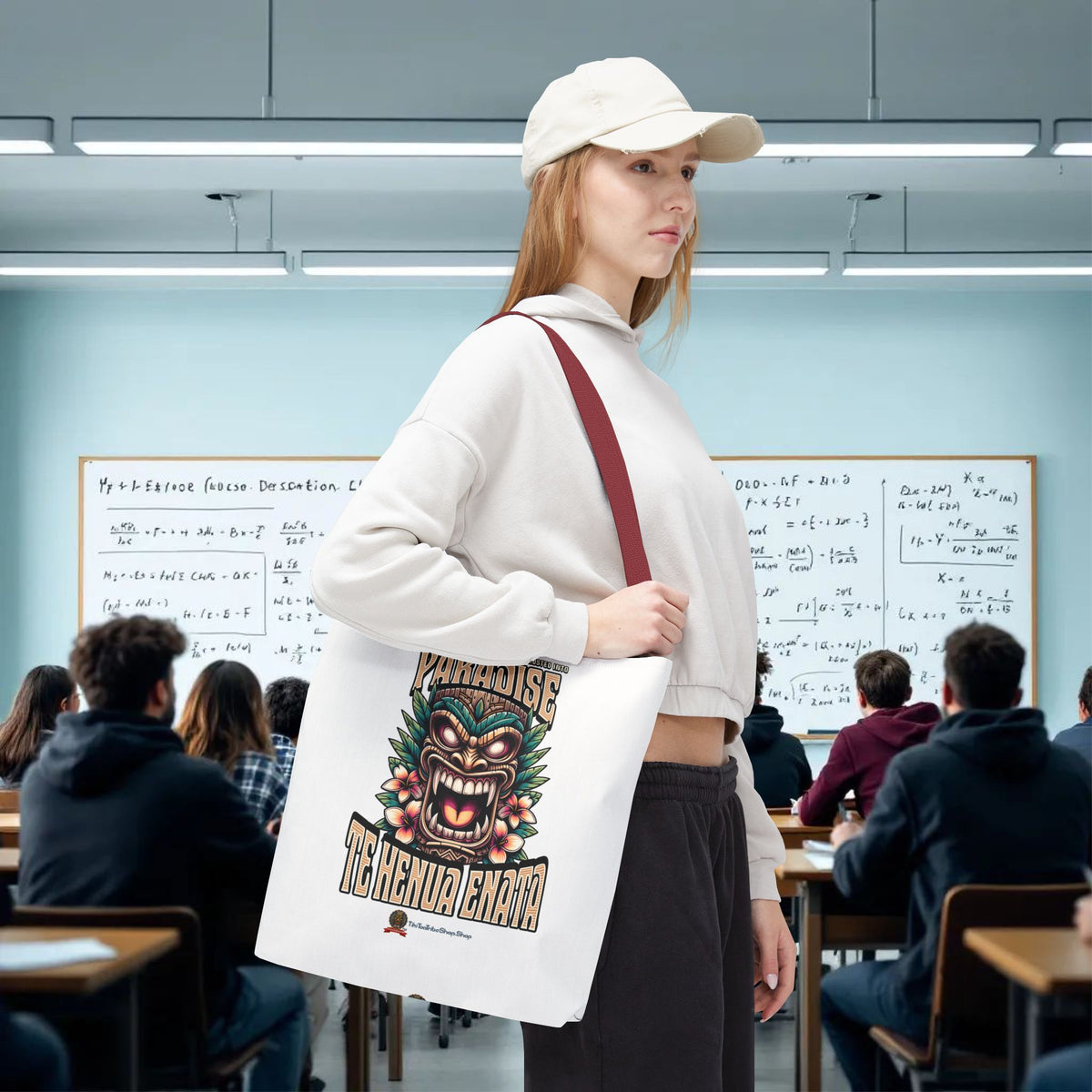 TE HENUA ENATA PARADISE Tote Bag