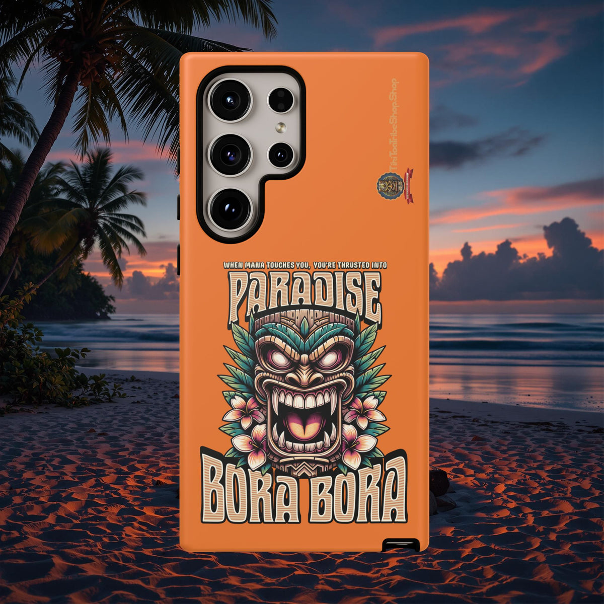 Bora Bora – Coque Antichoc Premium Tiki Élégance