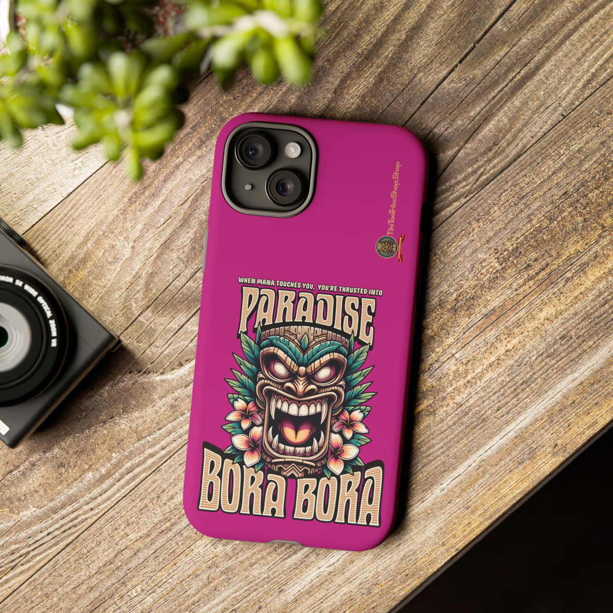 Bora Bora – Coque Antichoc Premium Tiki Élégance