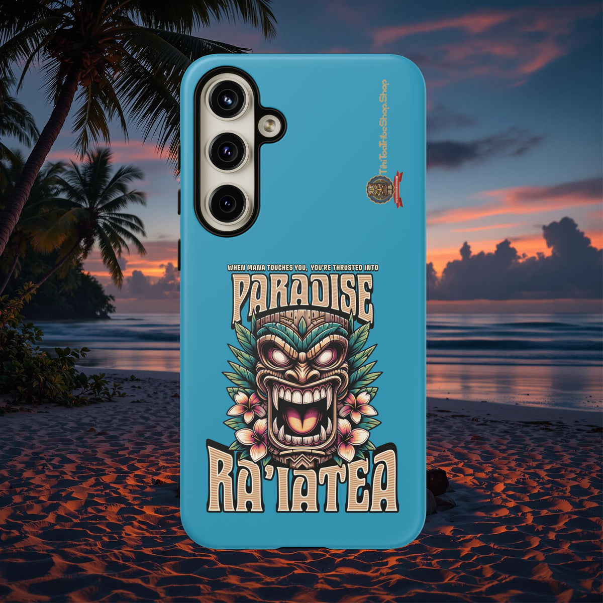 Ra’iatea – Coque Tiki Tribal de Protection Premium