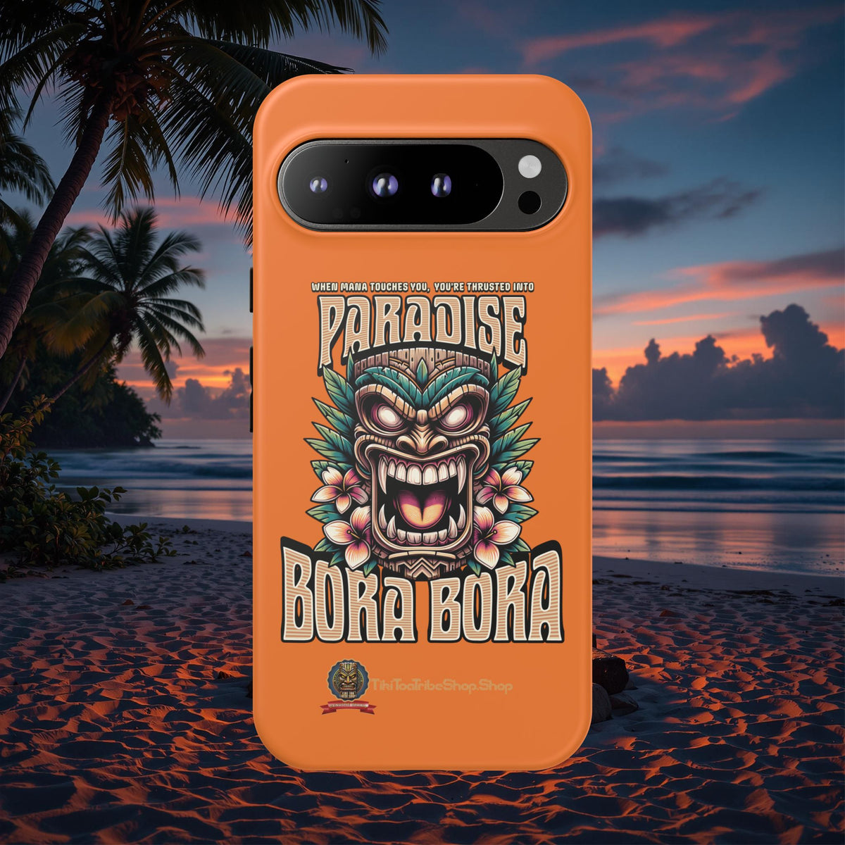 Bora Bora – Coque Antichoc Premium Tiki Élégance