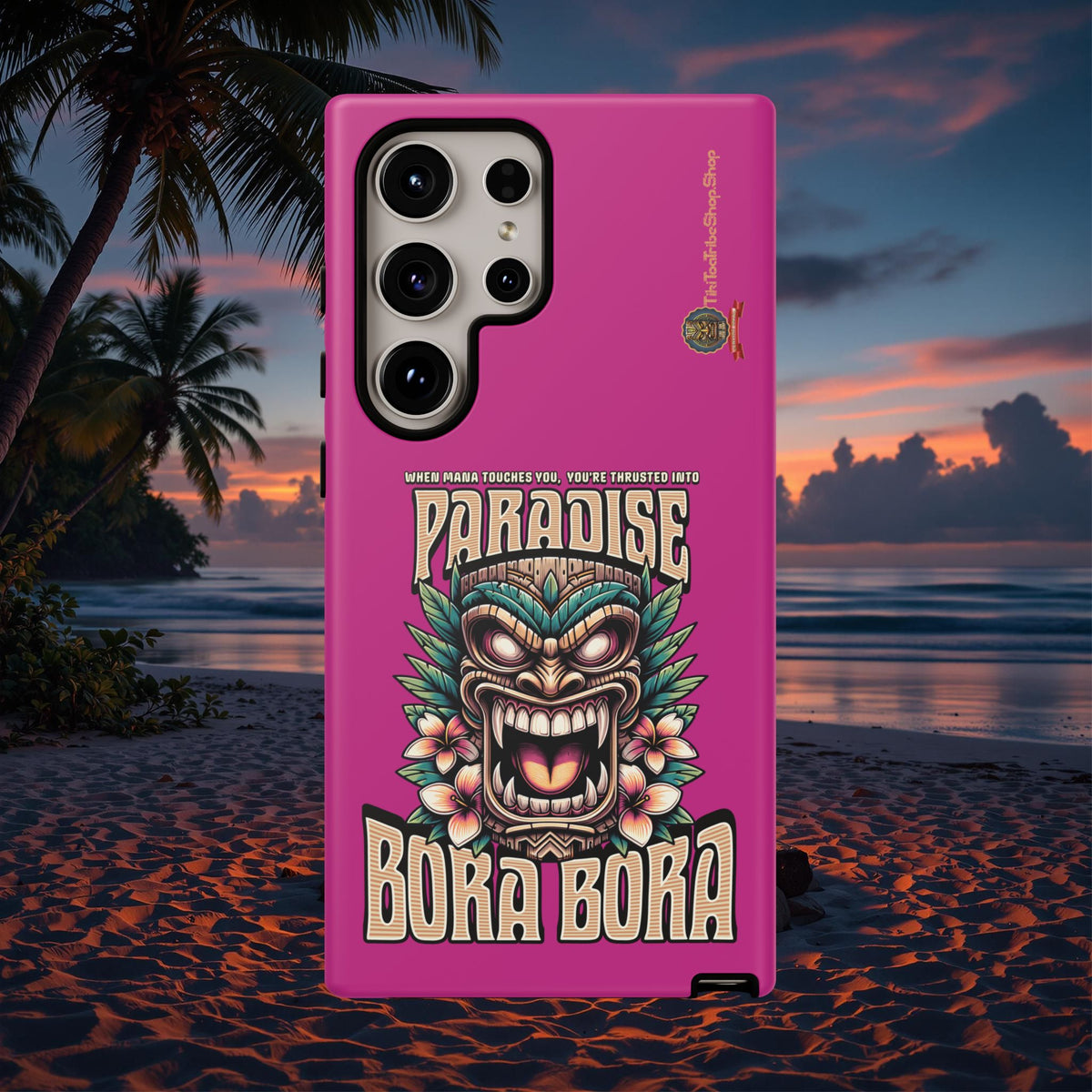 Bora Bora – Coque Antichoc Premium Tiki Élégance