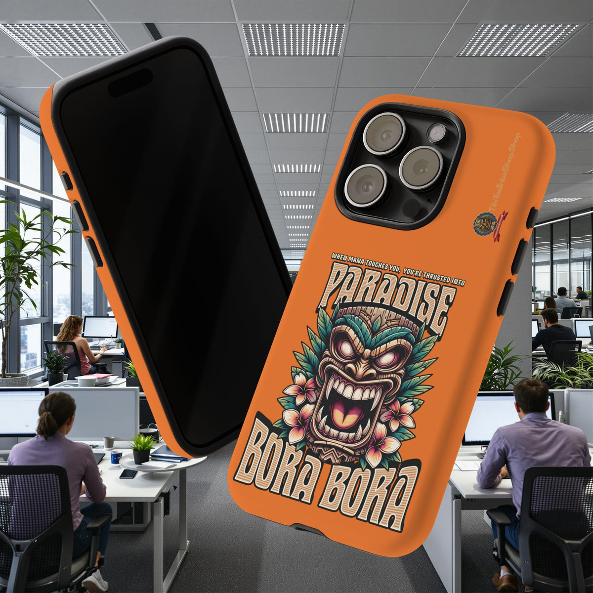 Bora Bora – Coque Antichoc Premium Tiki Élégance