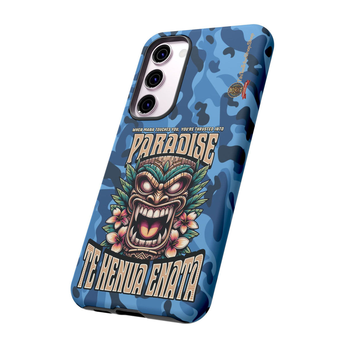 Te Henua Enata â Coque Antichoc Tiki Ancestral & Puissant