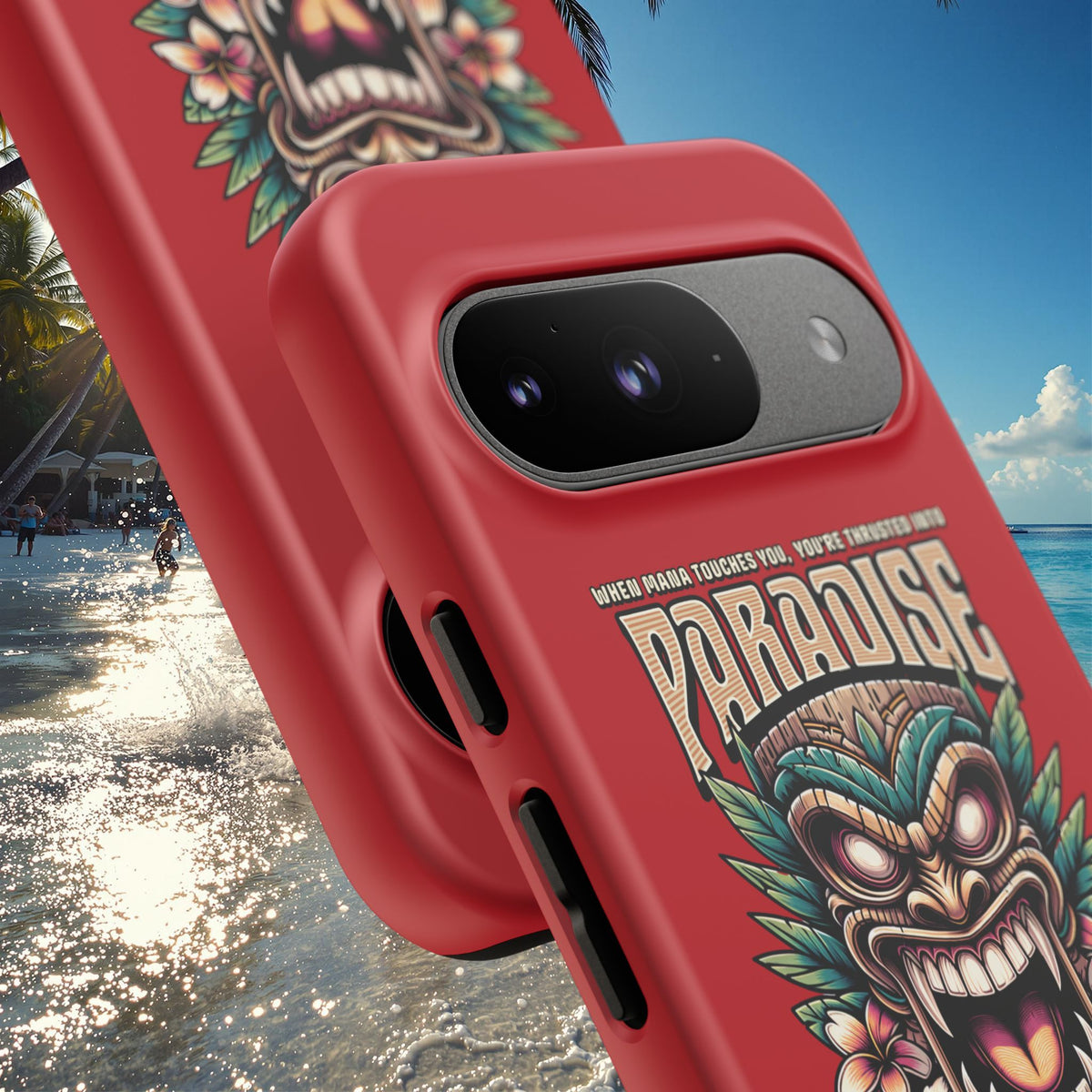 Ra’iatea – Coque Tiki Tribal de Protection Premium