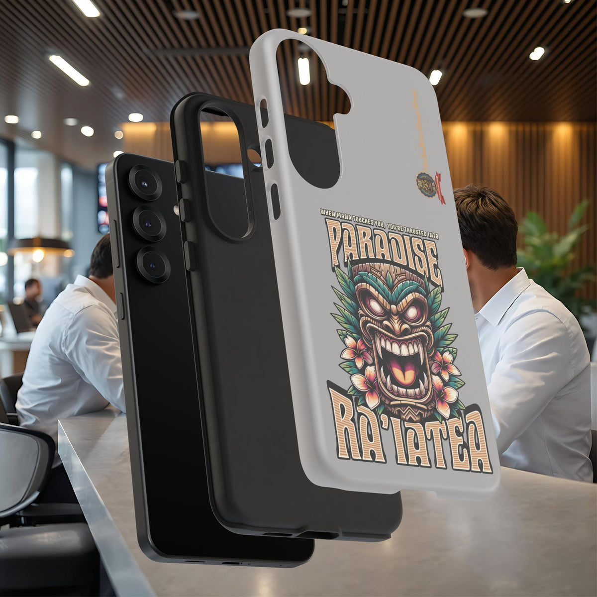 Ra’iatea – Coque Tiki Tribal de Protection Premium