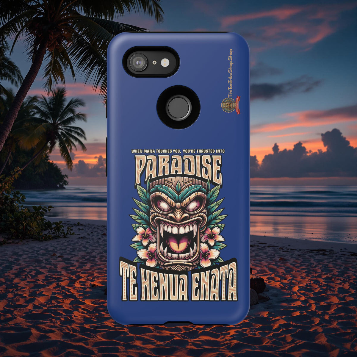 Te Henua Enata â Coque Antichoc Tiki Ancestral & Puissant