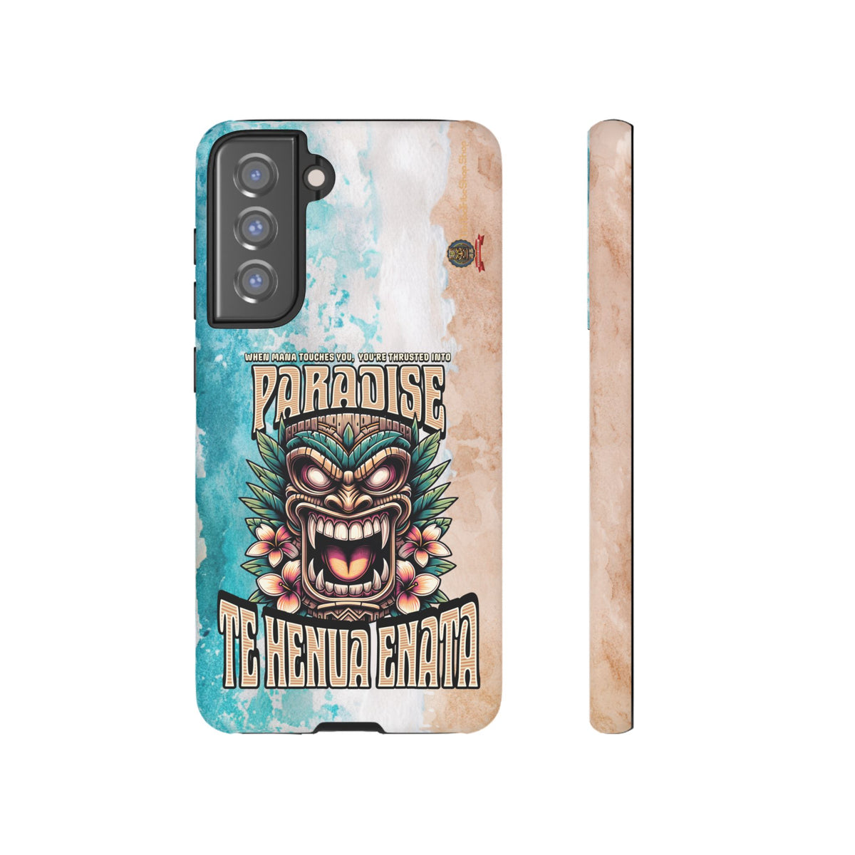 Te Henua Enata â Coque Antichoc Tiki Ancestral & Puissant