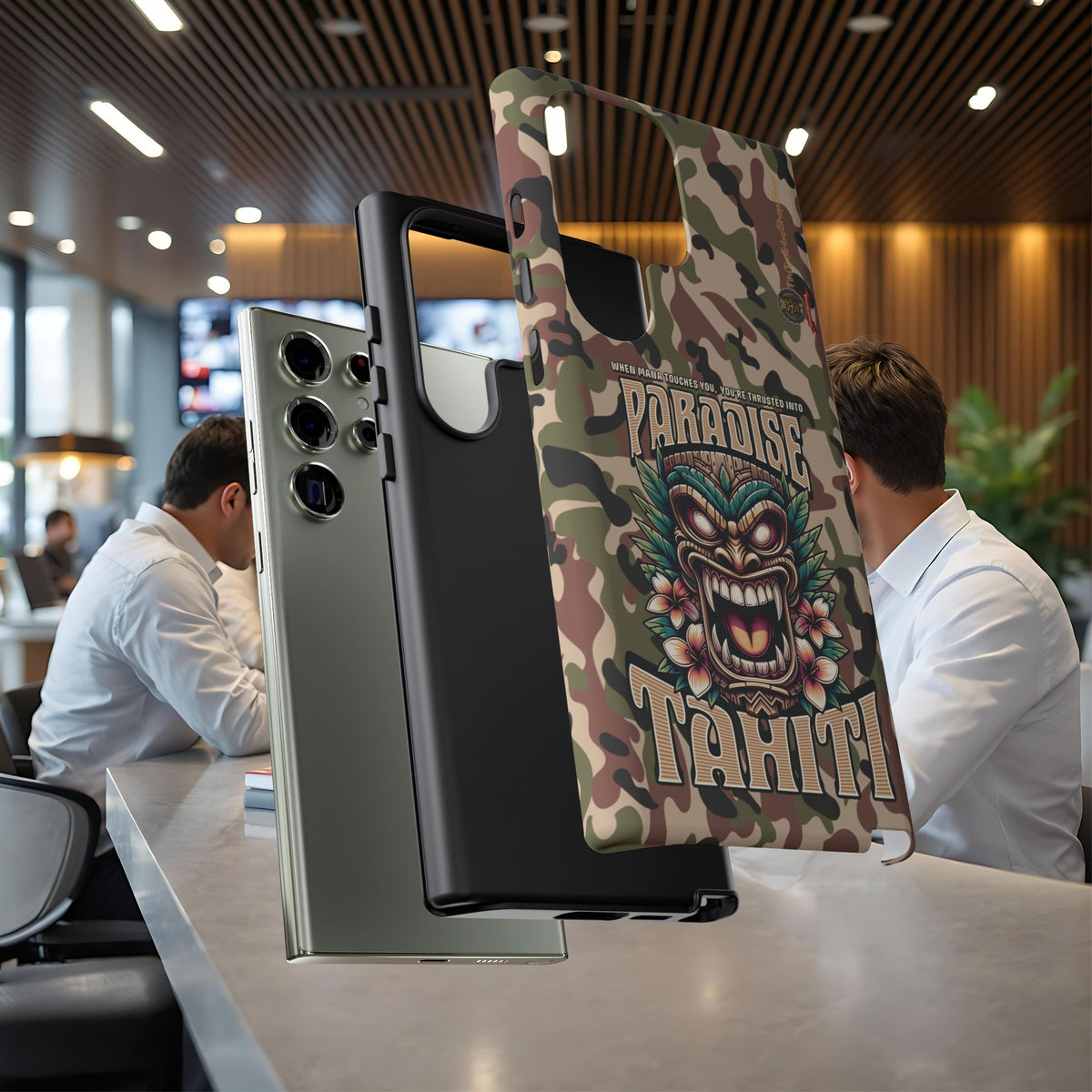 Tahiti â Coque Antichoc Premium Tiki Royal