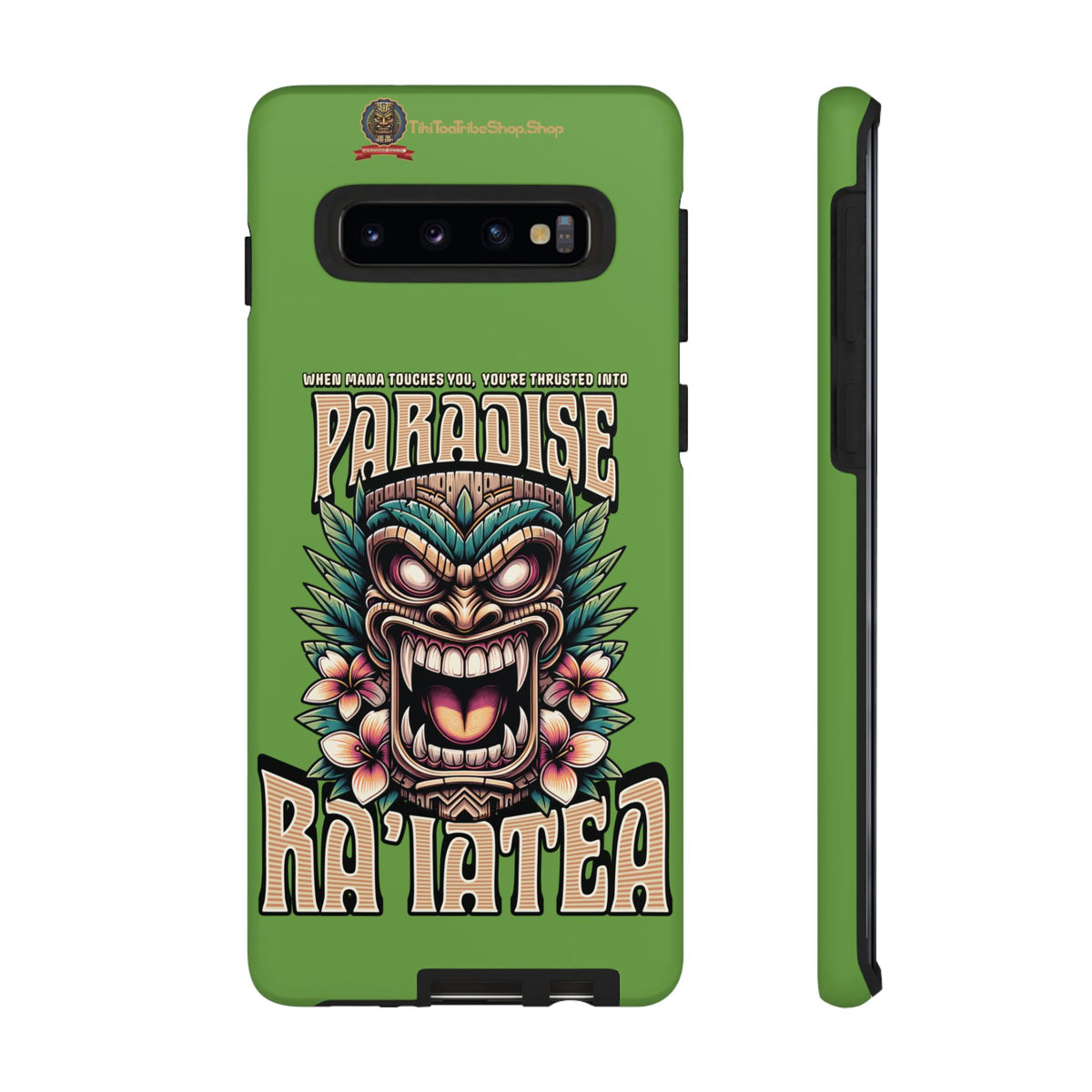 Ra’iatea – Coque Tiki Tribal de Protection Premium