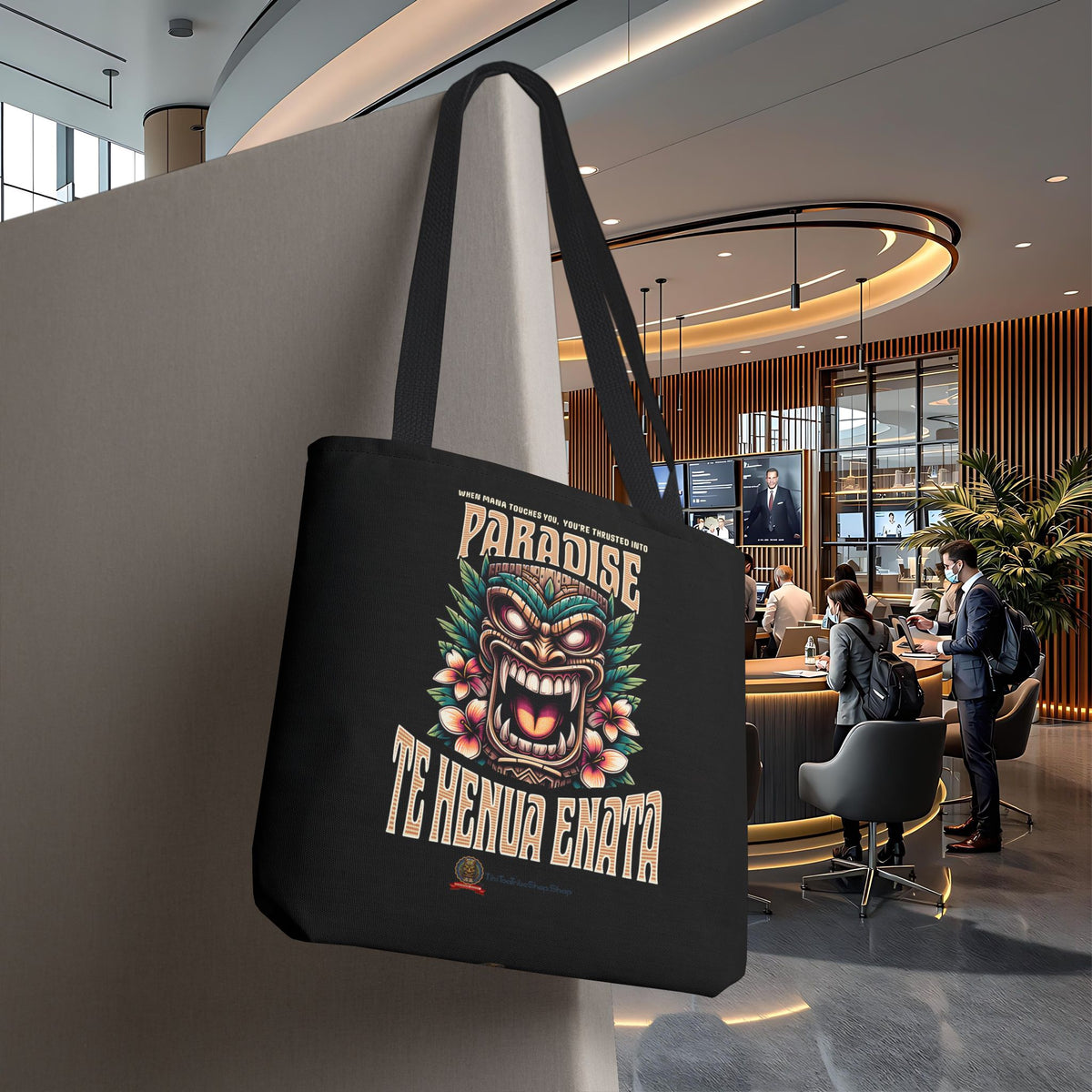 TE HENUA ENATA PARADISE Tote Bag