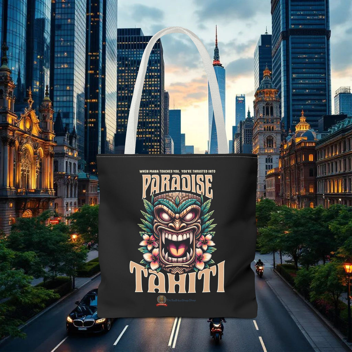 TAHITI  PARADISE Tote Bag