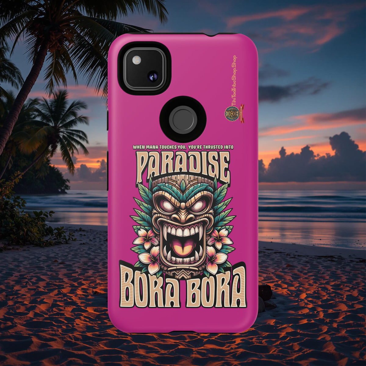 Bora Bora – Coque Antichoc Premium Tiki Élégance
