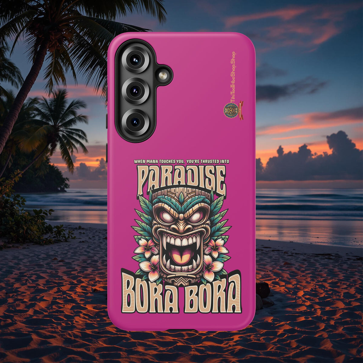 Bora Bora – Coque Antichoc Premium Tiki Élégance