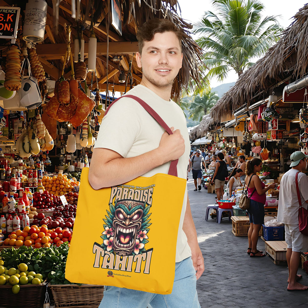 TAHITI  PARADISE Tote Bag