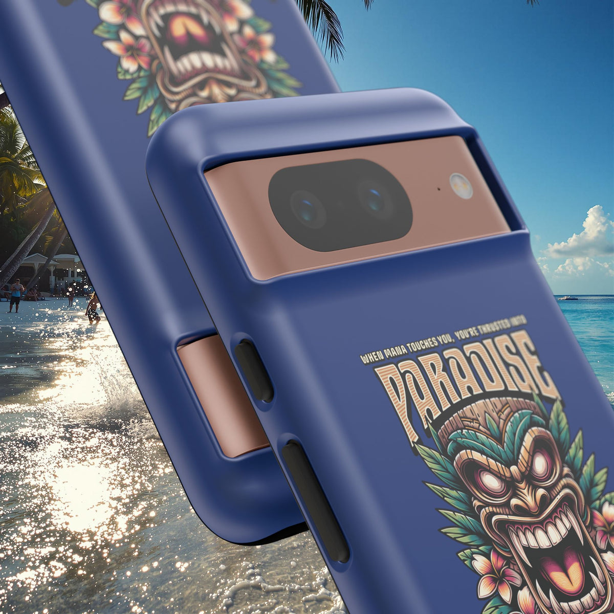 Te Henua Enata â Coque Antichoc Tiki Ancestral & Puissant
