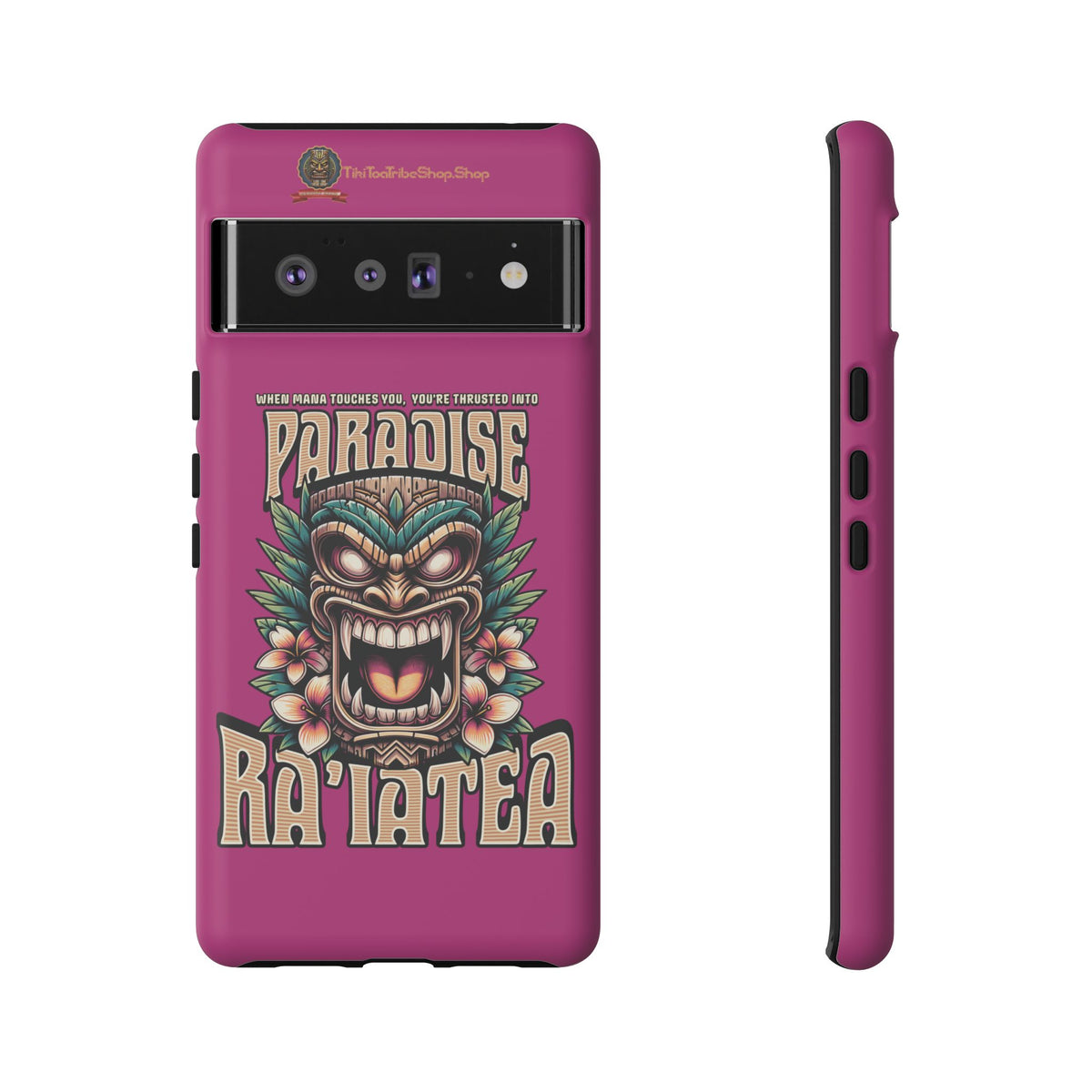 Ra’iatea – Coque Tiki Tribal de Protection Premium