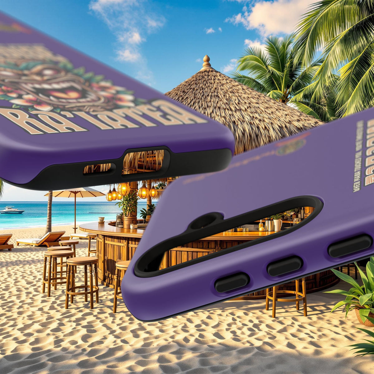 Ra’iatea – Coque Tiki Tribal de Protection Premium