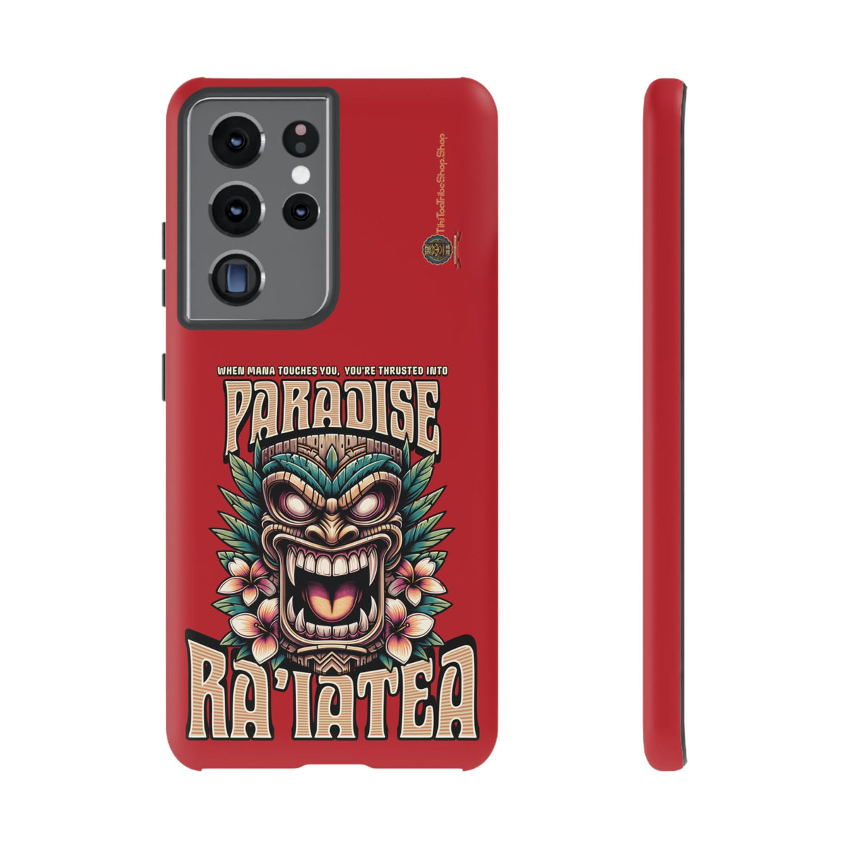 Ra’iatea – Coque Tiki Tribal de Protection Premium
