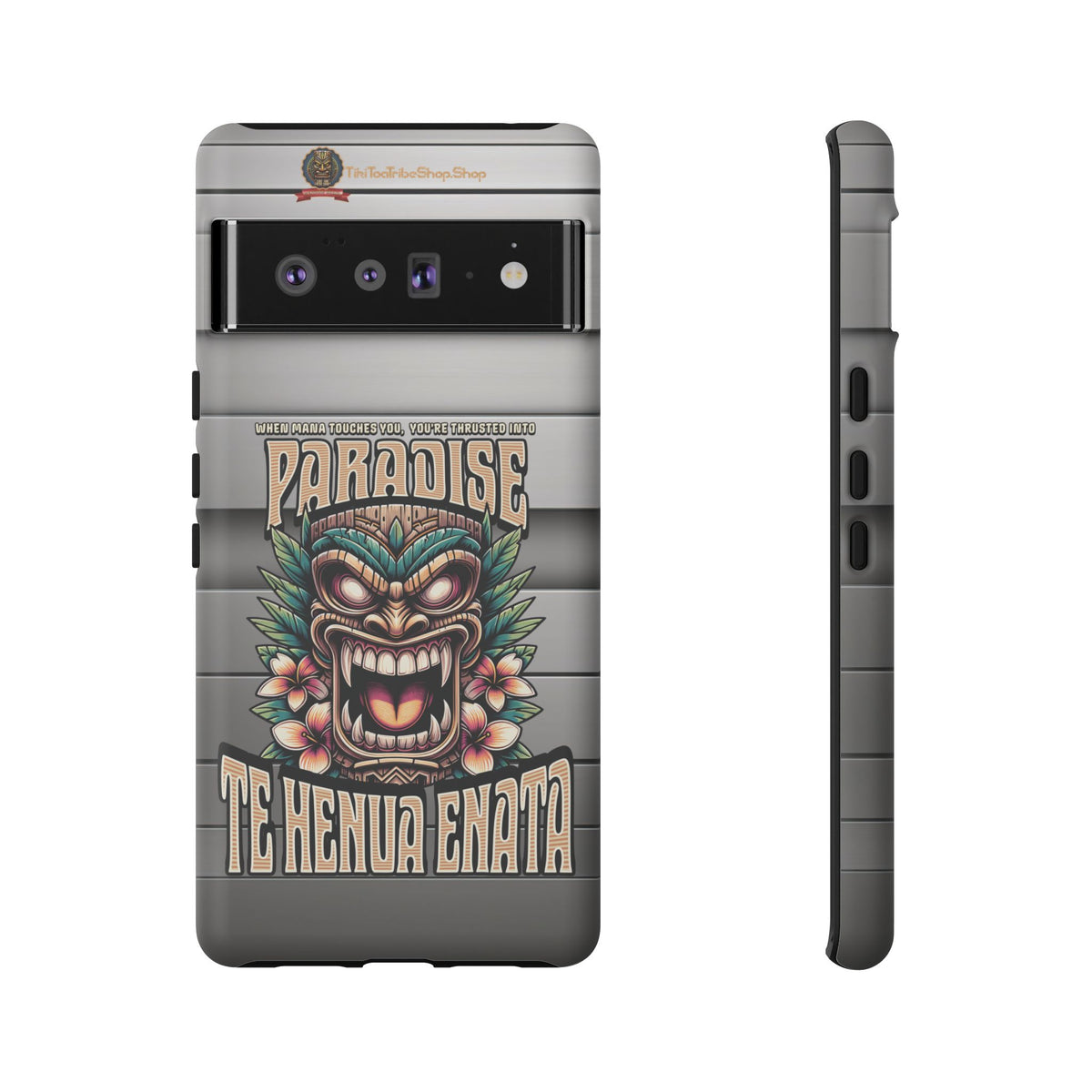 Te Henua Enata â Coque Antichoc Tiki Ancestral & Puissant