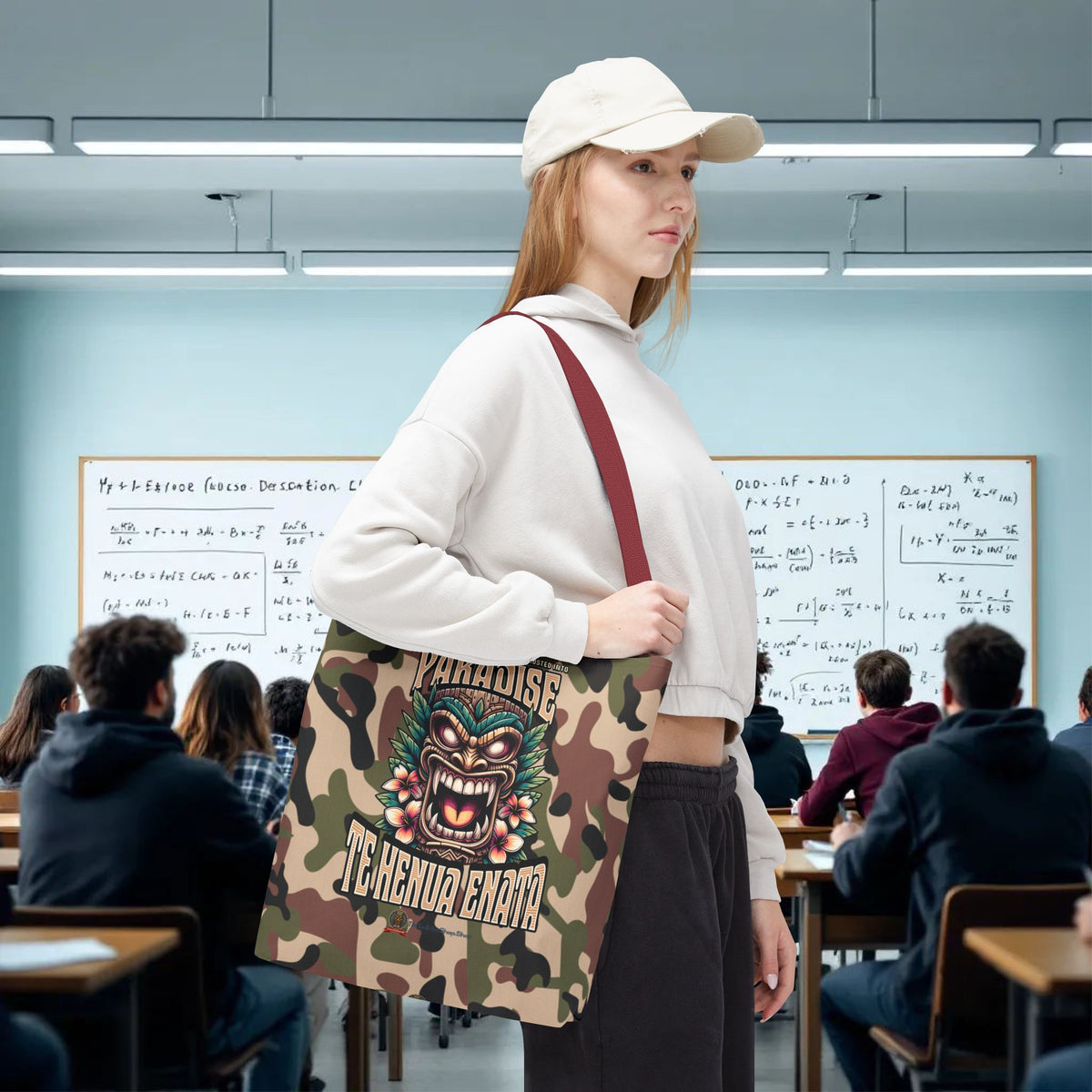 TE HENUA ENATA PARADISE Tote Bag