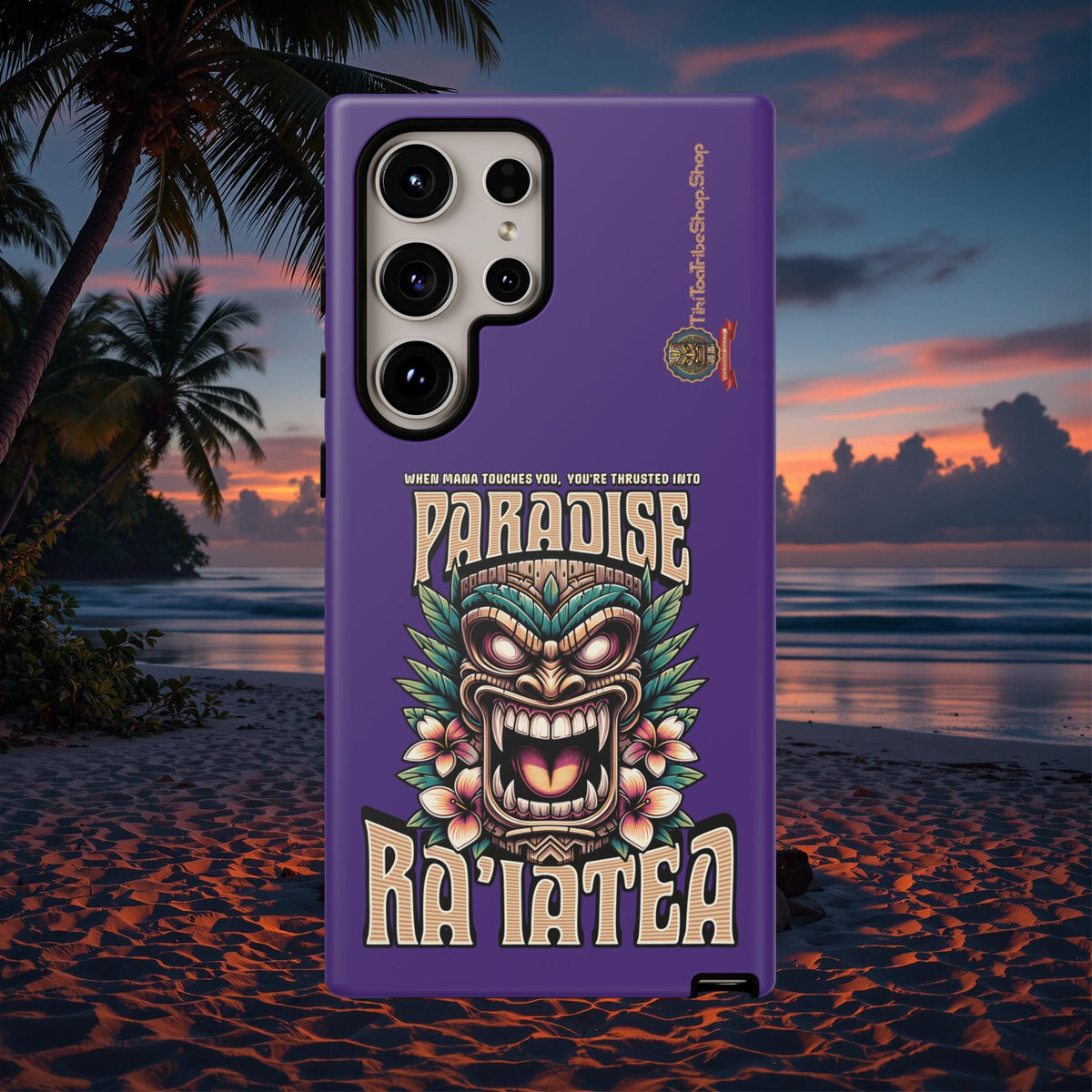 Ra’iatea – Coque Tiki Tribal de Protection Premium