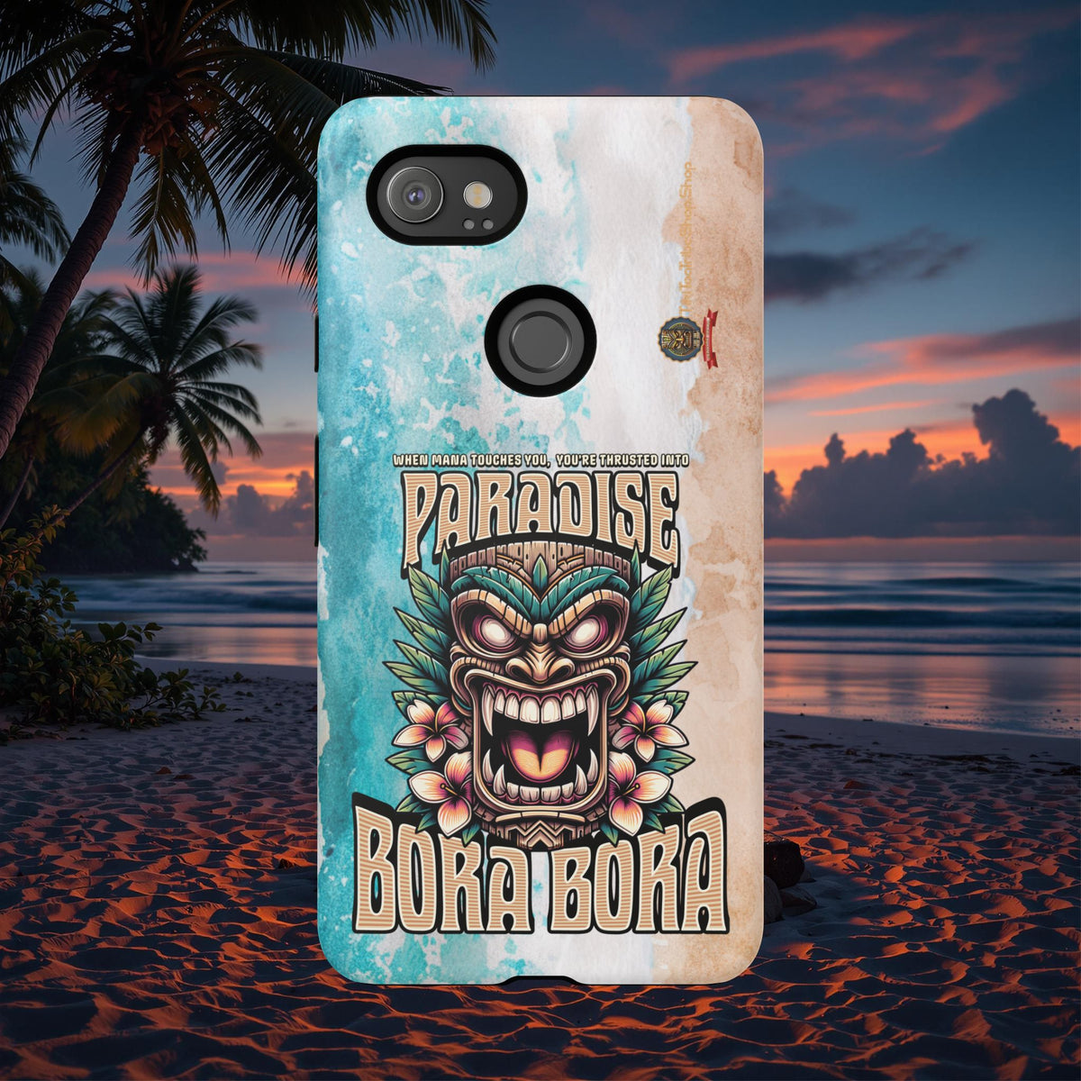 Bora Bora – Coque Antichoc Premium Tiki Élégance
