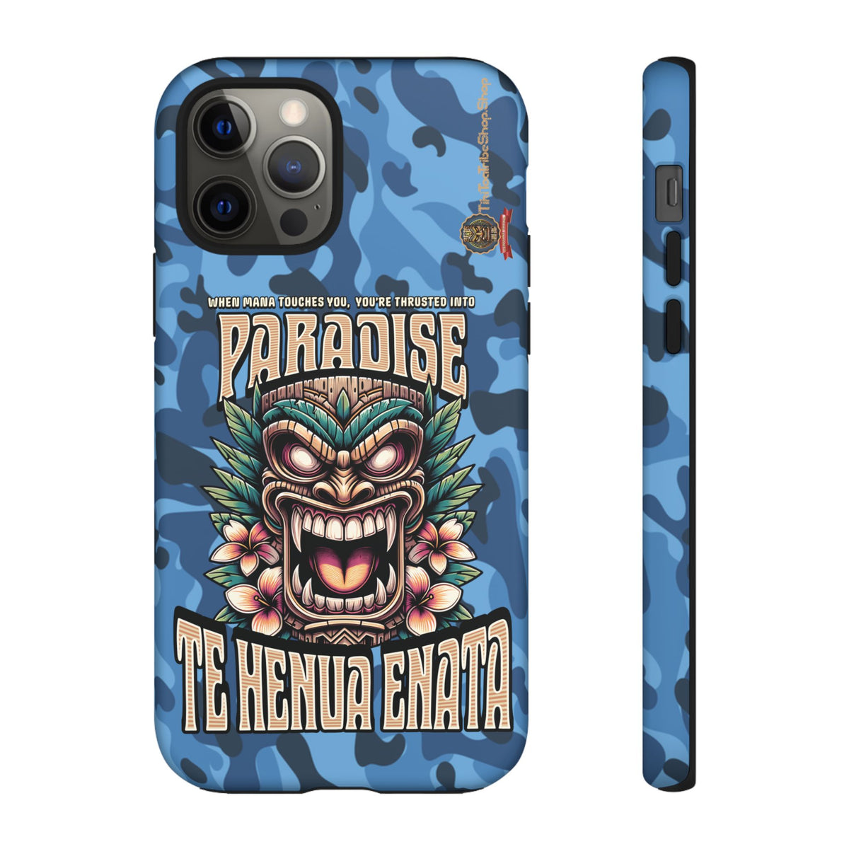 Te Henua Enata â Coque Antichoc Tiki Ancestral & Puissant
