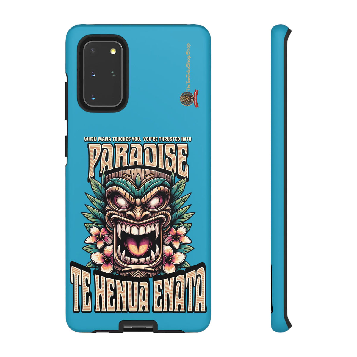 Te Henua Enata â Coque Antichoc Tiki Ancestral & Puissant