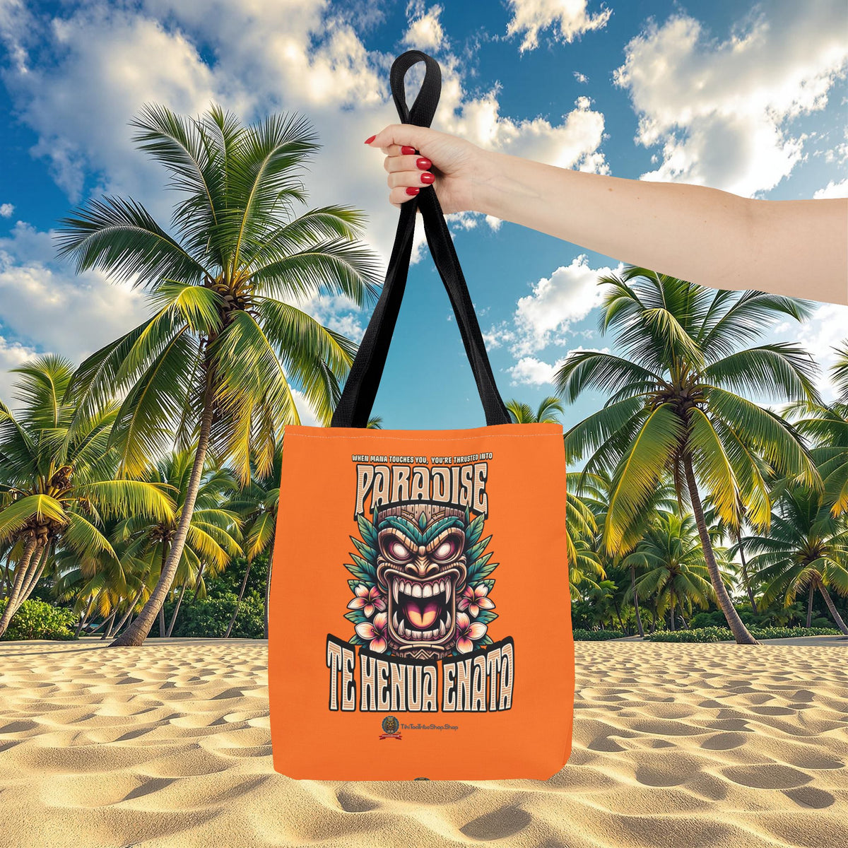 TE HENUA ENATA PARADISE Tote Bag