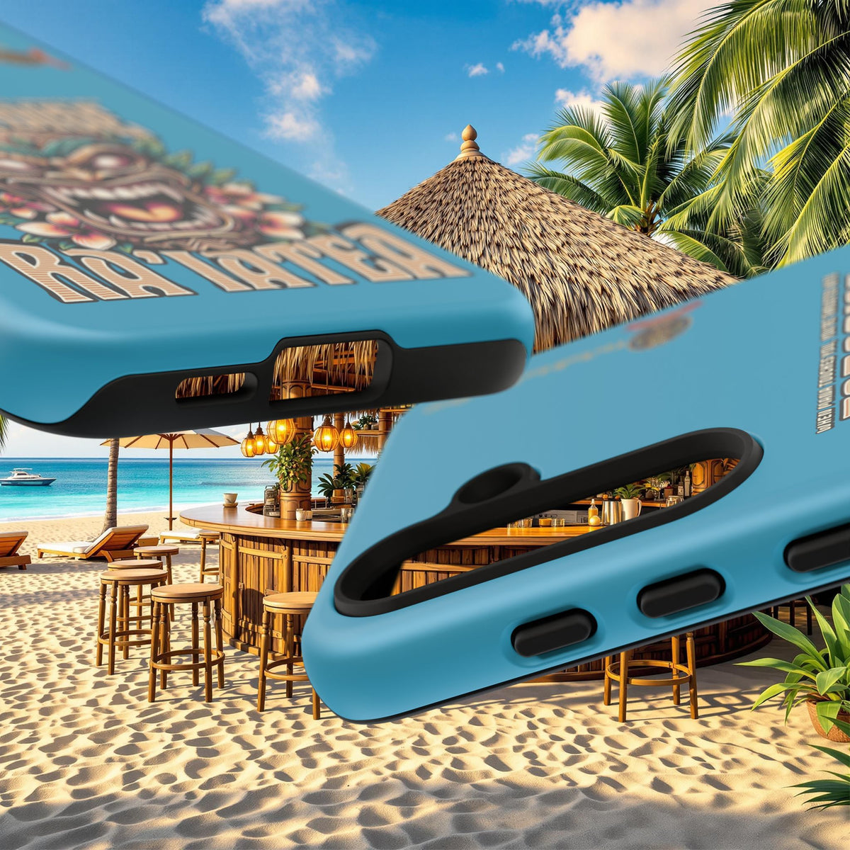Ra’iatea – Coque Tiki Tribal de Protection Premium