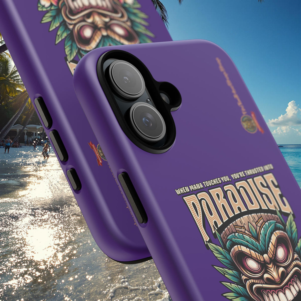 Tahiti â Coque Antichoc Premium Tiki Royal