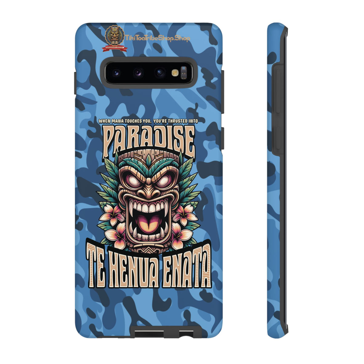 Te Henua Enata â Coque Antichoc Tiki Ancestral & Puissant