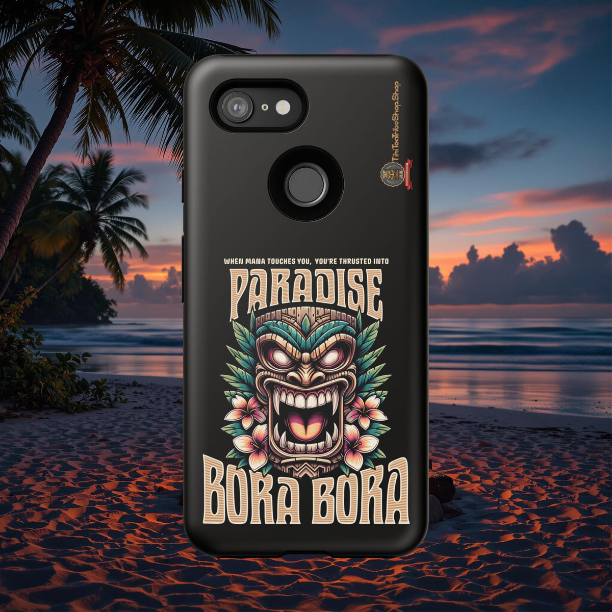 Bora Bora – Coque Antichoc Premium Tiki Élégance