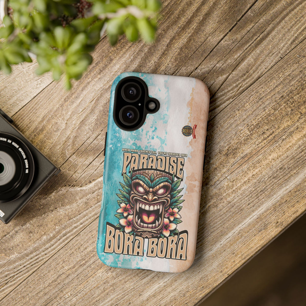 Bora Bora – Coque Antichoc Premium Tiki Élégance