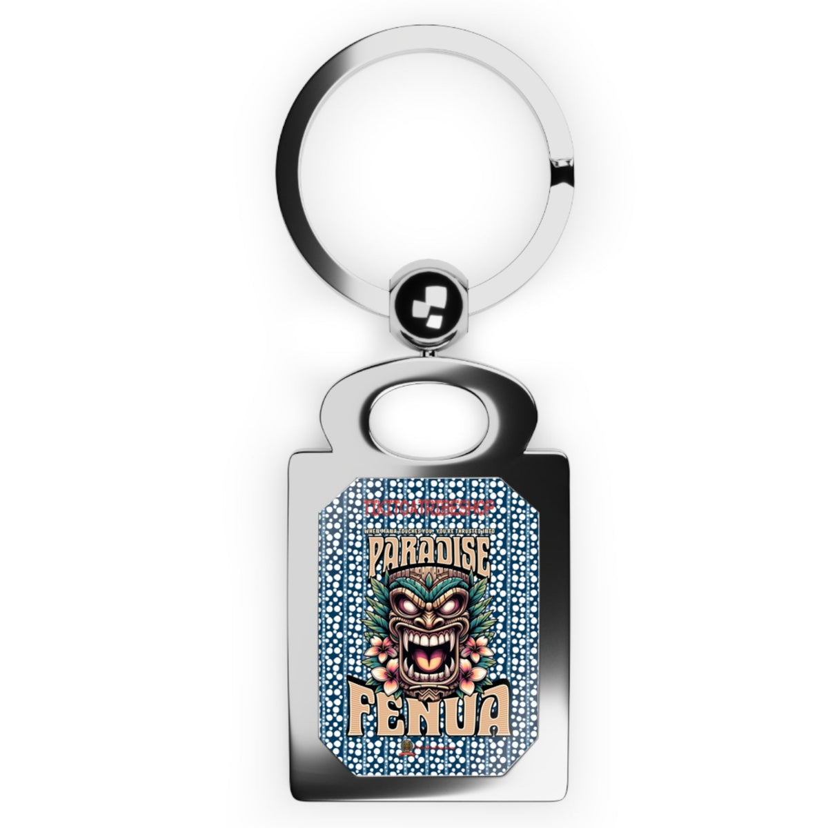 FENUA — Mini Porte-clés Mana : Grand Porte-Bonheur Tribal