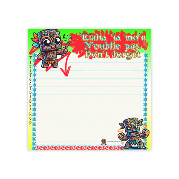 Tribal Sticky Notepad 🔥 The Essential Tribal Memory!