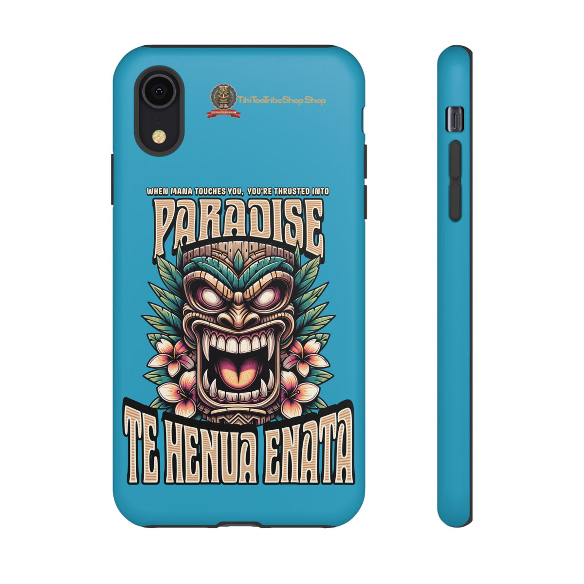 Te Henua Enata â Coque Antichoc Tiki Ancestral & Puissant