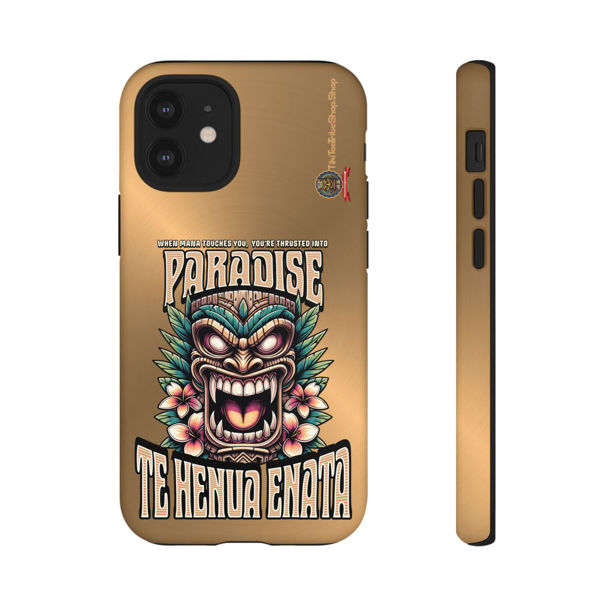Te Henua Enata â Coque Antichoc Tiki Ancestral & Puissant