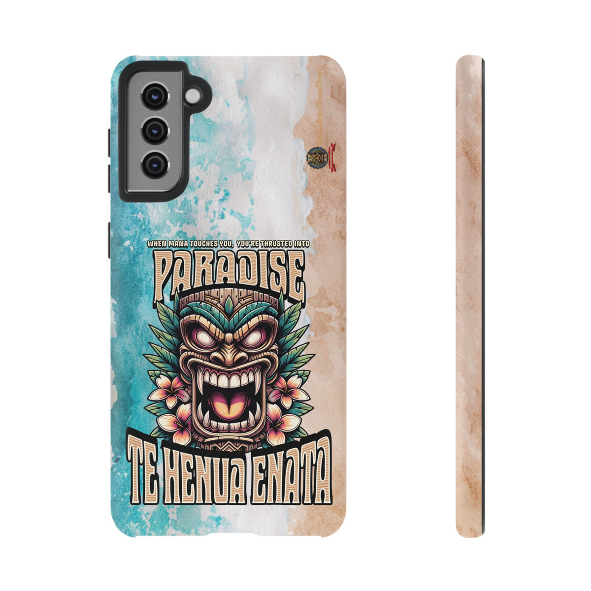 Te Henua Enata â Coque Antichoc Tiki Ancestral & Puissant