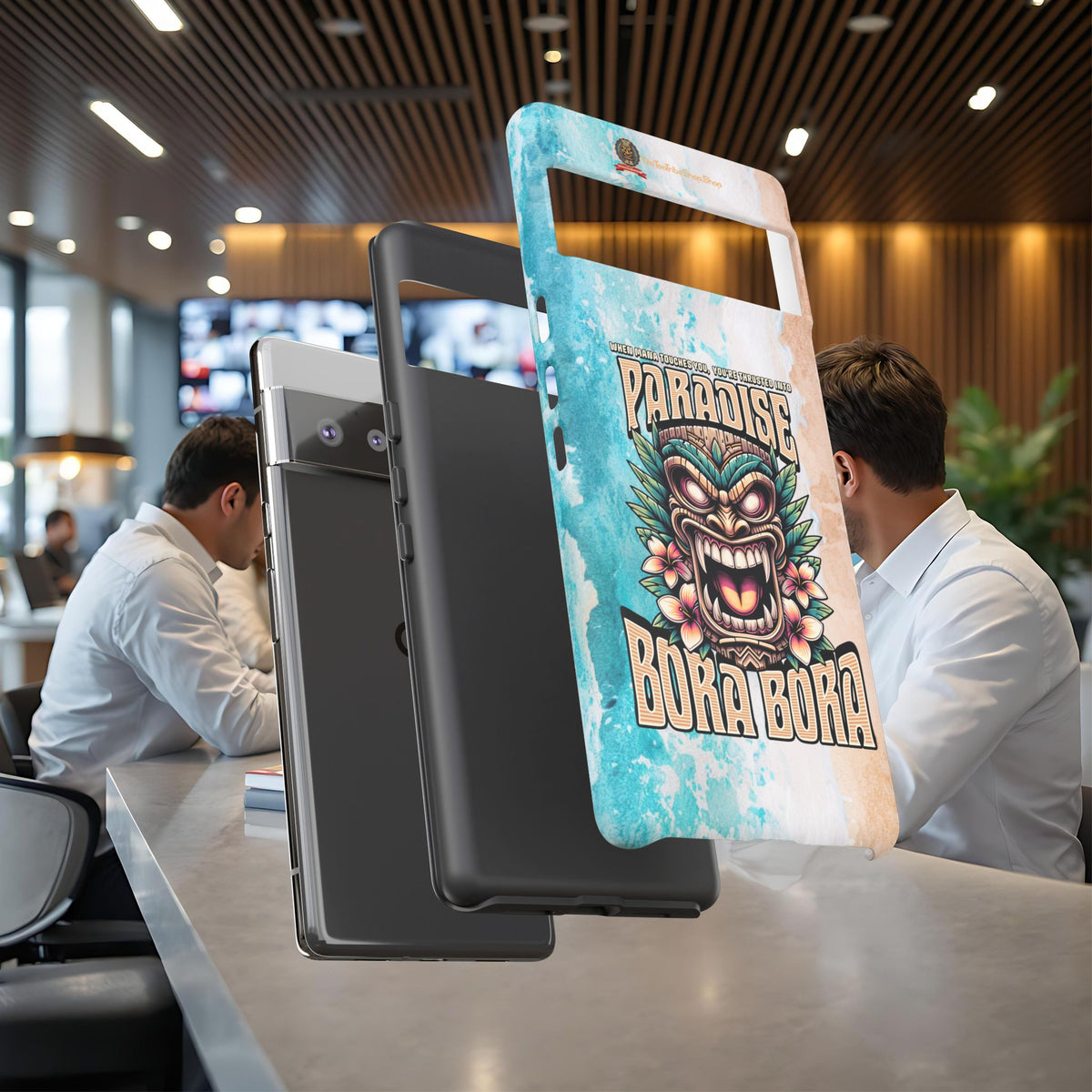 Bora Bora – Coque Antichoc Premium Tiki Élégance