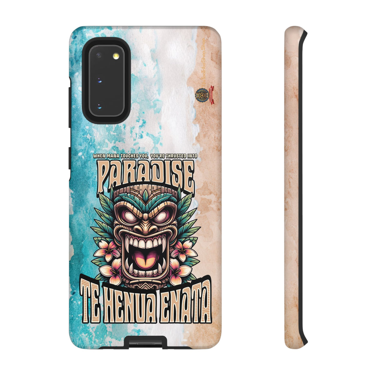 Te Henua Enata â Coque Antichoc Tiki Ancestral & Puissant