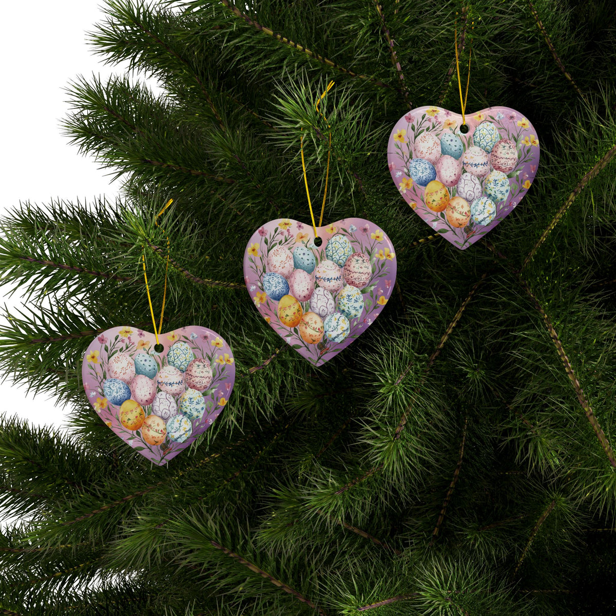 Ceramic Easter Ornaments