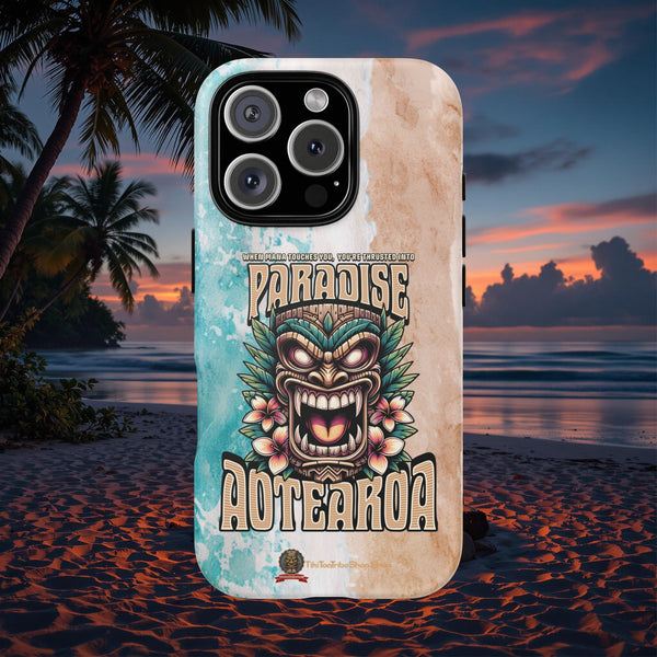 Aotearoa – Tiki Maori & Ancestral Mana Shockproof Case