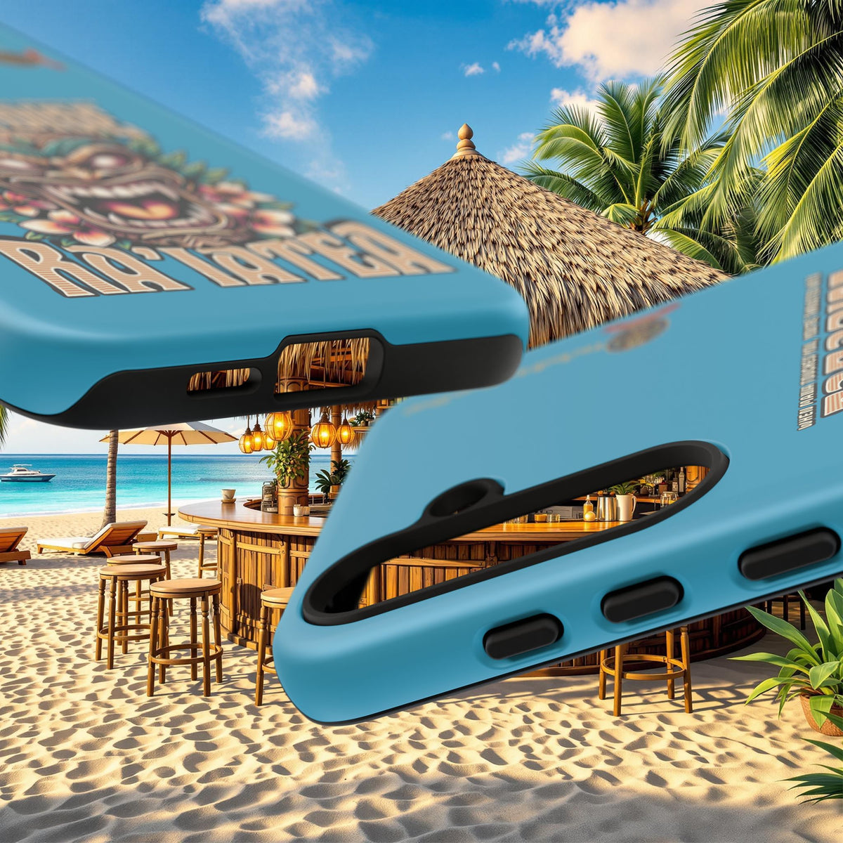 Ra’iatea – Coque Tiki Tribal de Protection Premium