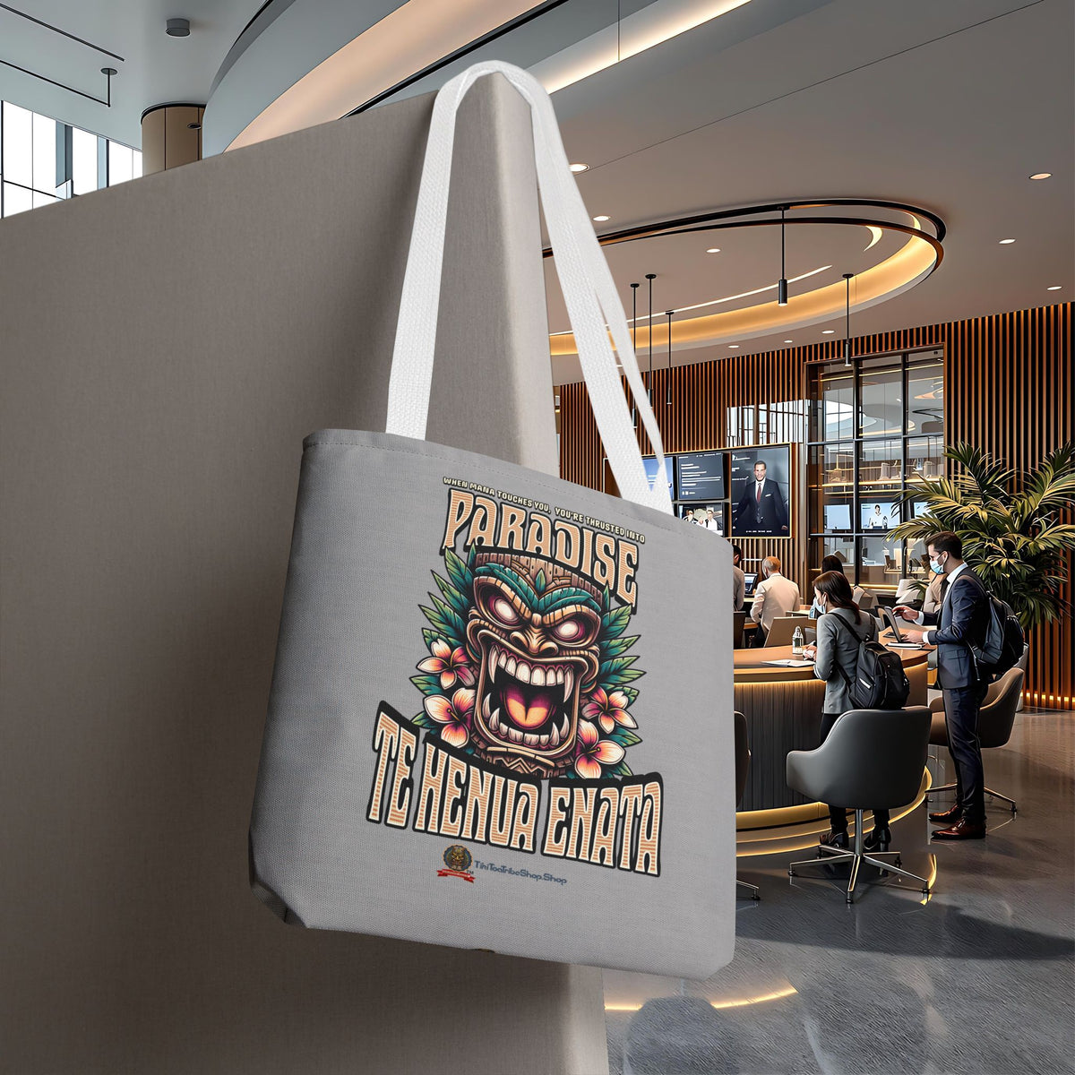 TE HENUA ENATA PARADISE Tote Bag