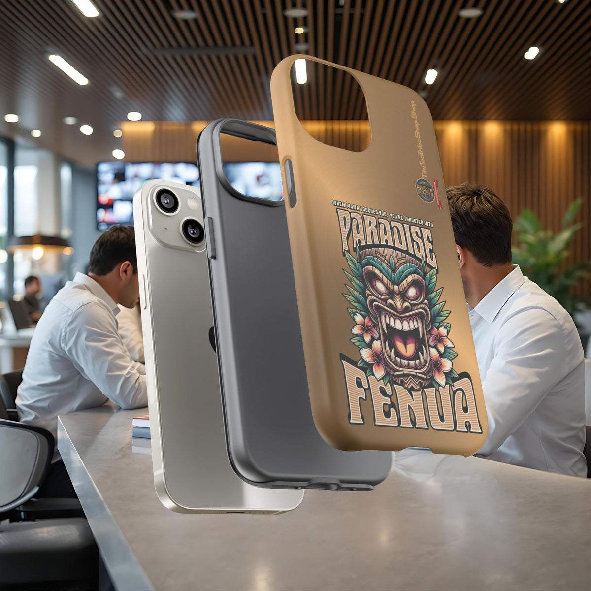 Fenua Guardian – Polynesian Art Shockproof Case