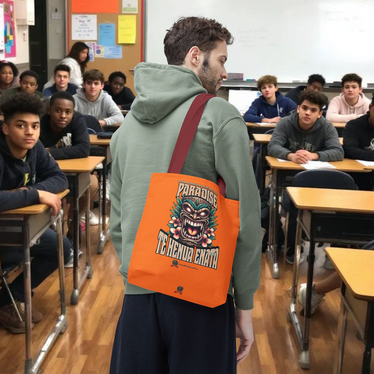 TE HENUA ENATA PARADISE Tote Bag