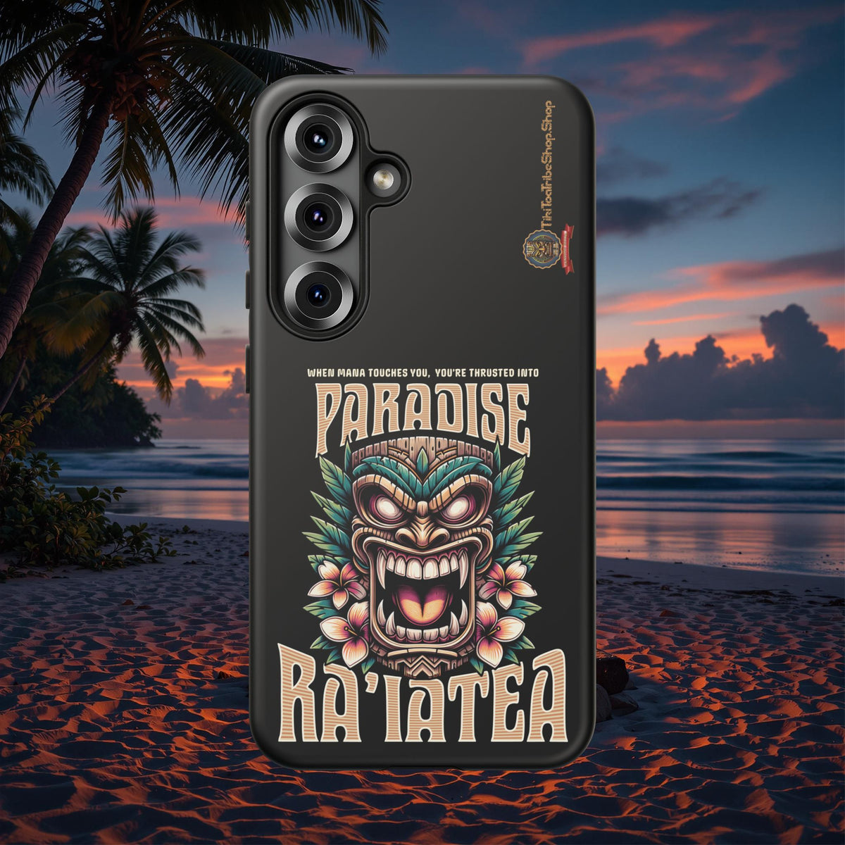 Ra’iatea – Coque Tiki Tribal de Protection Premium