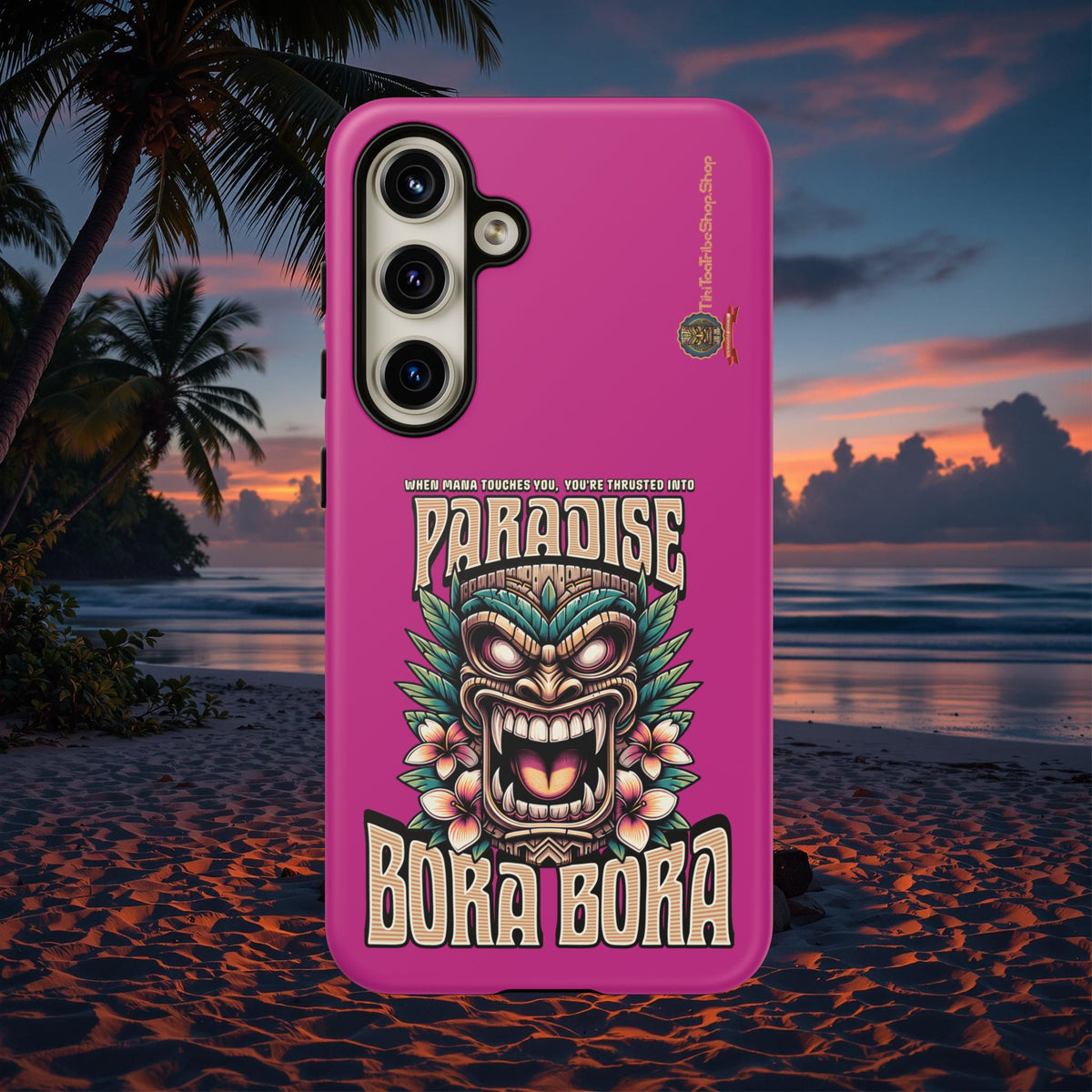 Bora Bora – Coque Antichoc Premium Tiki Élégance